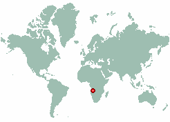 Luhangue in world map