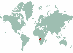 Sambanje in world map
